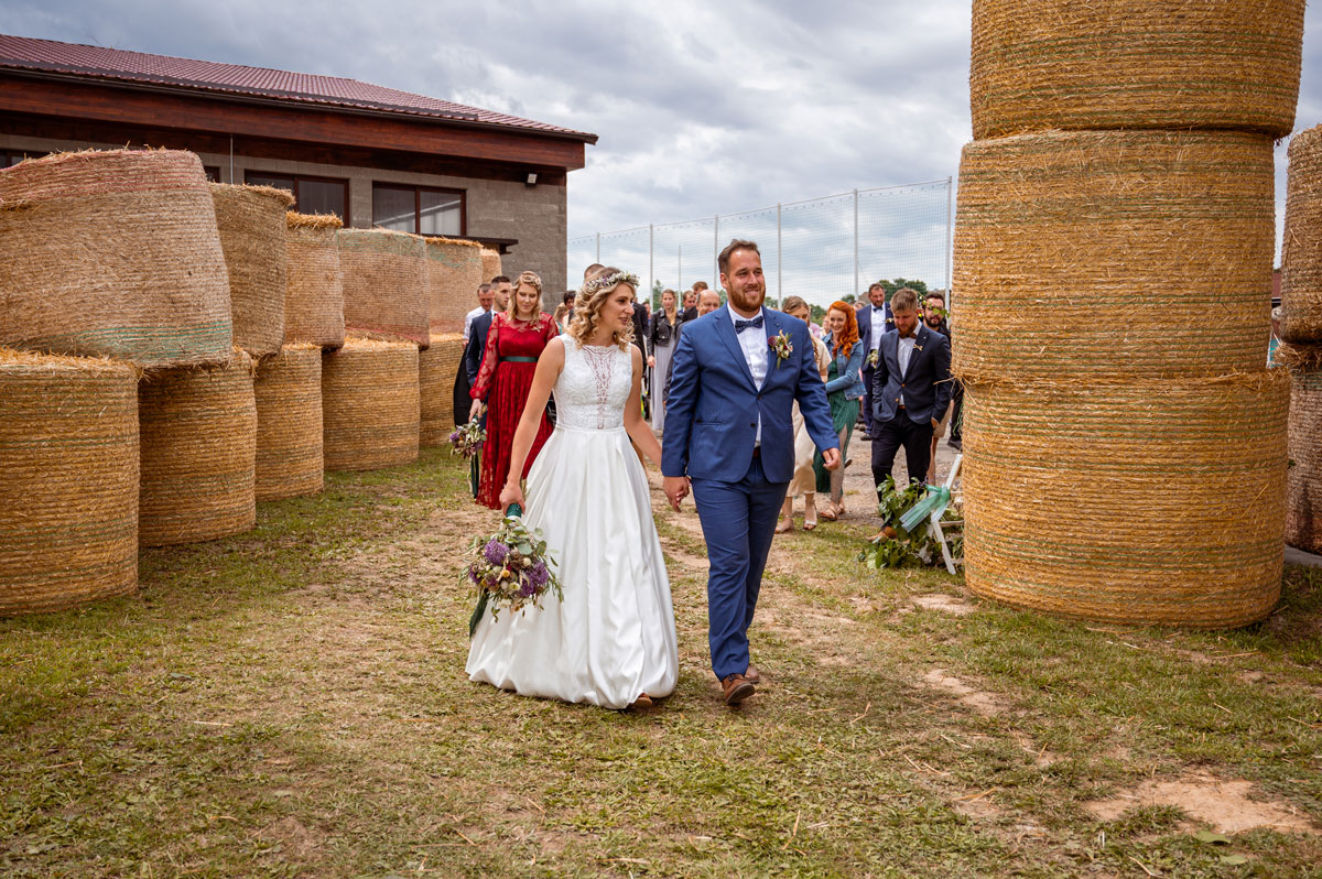 Příchod novomanželů